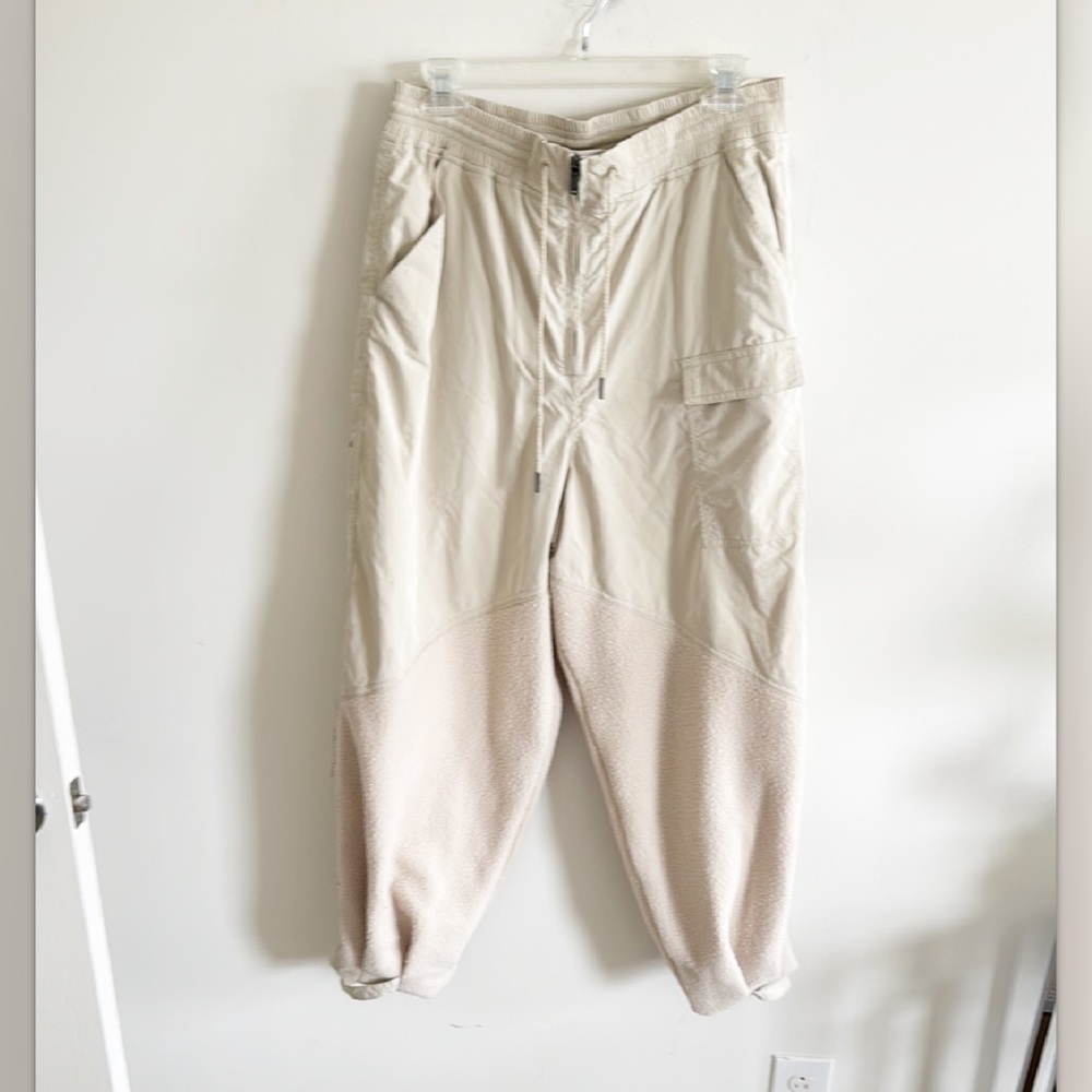 Free people movement Utility Sherpa Blend Jogger Cargos Pants Size Large